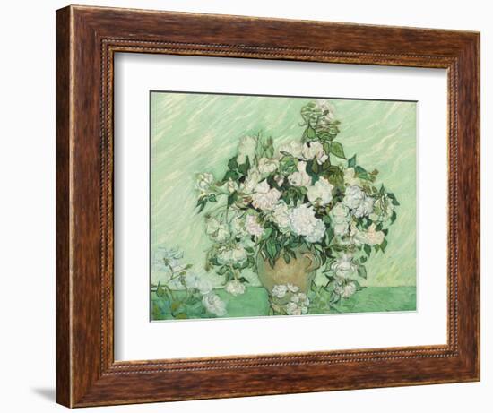 Roses, 1890-Vincent van Gogh-Framed Art Print