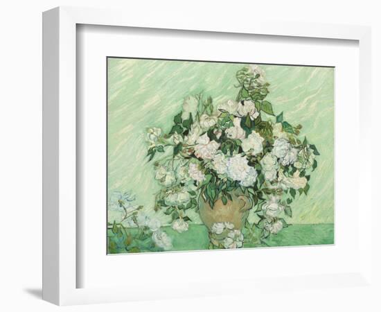 Roses, 1890-Vincent van Gogh-Framed Art Print