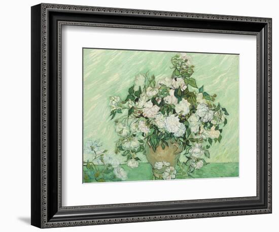 Roses, 1890-Vincent van Gogh-Framed Art Print