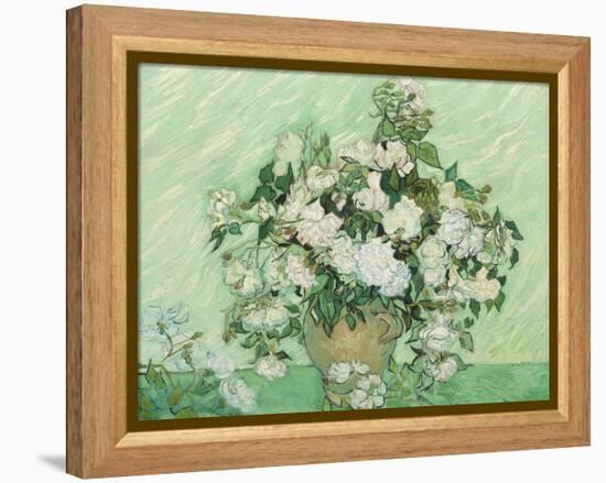 Roses, 1890-Vincent van Gogh-Framed Stretched Canvas