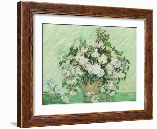 Roses, 1890-Vincent van Gogh-Framed Art Print