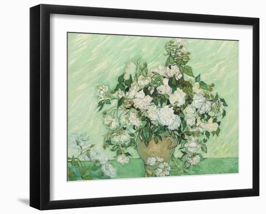 Roses, 1890-Vincent van Gogh-Framed Art Print