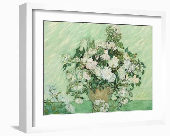 Roses, 1890-Vincent van Gogh-Framed Art Print