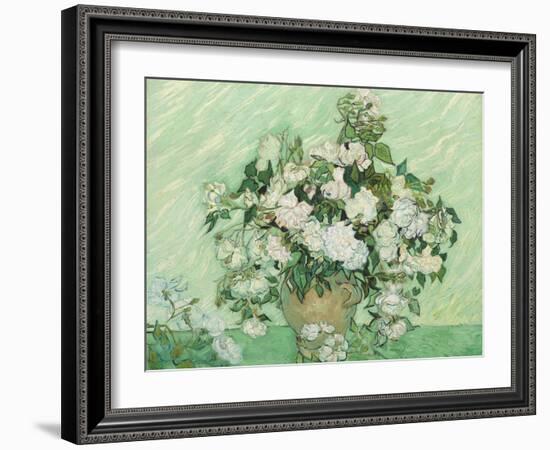 Roses, 1890-Vincent van Gogh-Framed Art Print