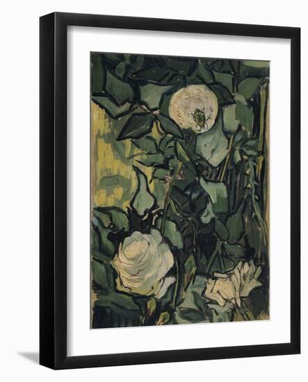 Roses, 1890-Vincent van Gogh-Framed Giclee Print