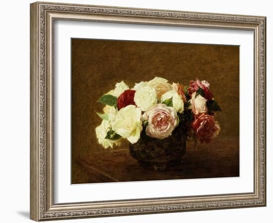 Roses, 1894-Henri Fantin-Latour-Framed Giclee Print