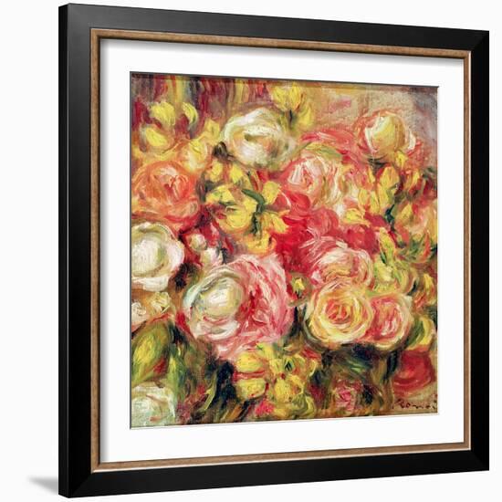 Roses, 1915-Pierre-Auguste Renoir-Framed Giclee Print