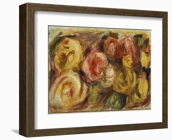 Roses, 1919-Pierre-Auguste Renoir-Framed Giclee Print