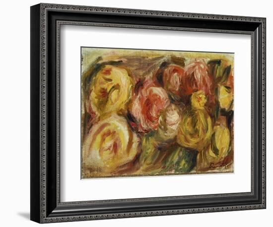 Roses, 1919-Pierre-Auguste Renoir-Framed Giclee Print