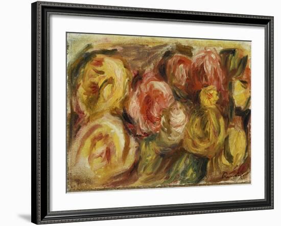 Roses, 1919-Pierre-Auguste Renoir-Framed Giclee Print