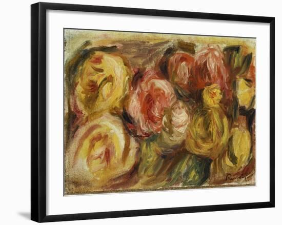 Roses, 1919-Pierre-Auguste Renoir-Framed Giclee Print