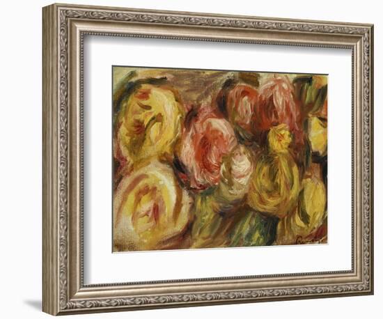 Roses, 1919-Pierre-Auguste Renoir-Framed Giclee Print