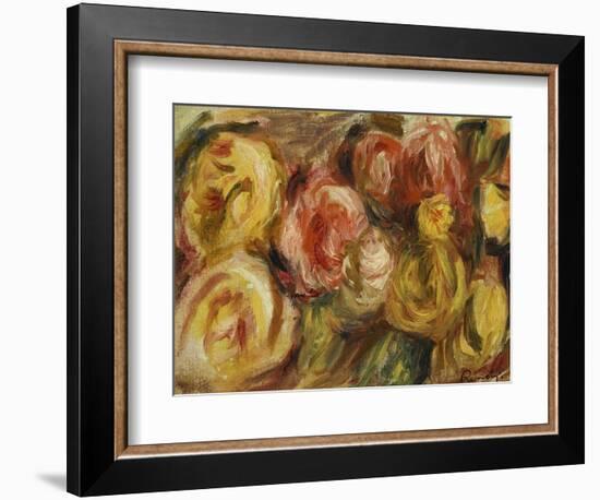 Roses, 1919-Pierre-Auguste Renoir-Framed Giclee Print