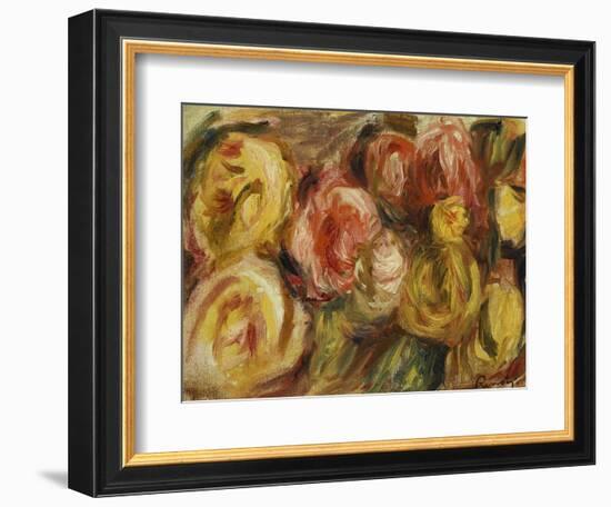 Roses, 1919-Pierre-Auguste Renoir-Framed Giclee Print