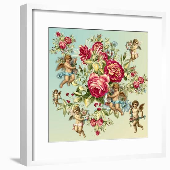 Roses 2-Mark Ashkenazi-Framed Giclee Print