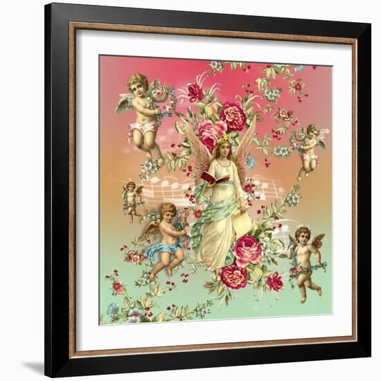 Roses 3-Mark Ashkenazi-Framed Giclee Print