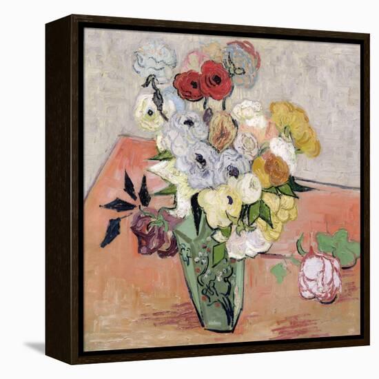 Roses and Anemones, c.1890-Vincent van Gogh-Framed Premier Image Canvas