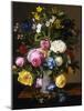 Roses and Convulvulus in a Vase-Otto Didrik Ottesen-Mounted Giclee Print