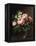 Roses and Tree Anemone in a Glass Vase-Johan Laurentz Jensen-Framed Premier Image Canvas