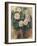 Roses dans un verre-Pierre-Auguste Renoir-Framed Giclee Print