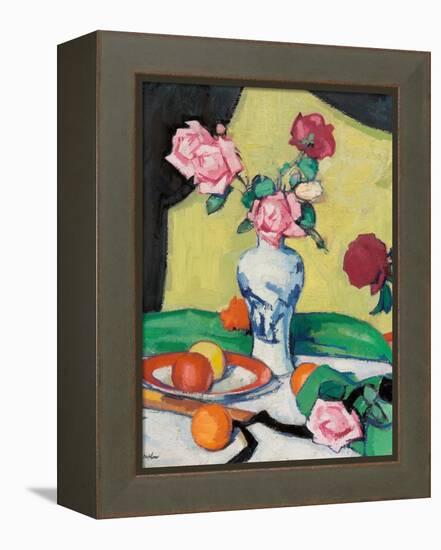 Roses, Early 1920S-Samuel John Peploe-Framed Premier Image Canvas