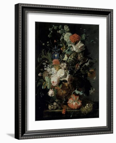 Roses, Flowers, Carnations-Jan van Huysum-Framed Giclee Print