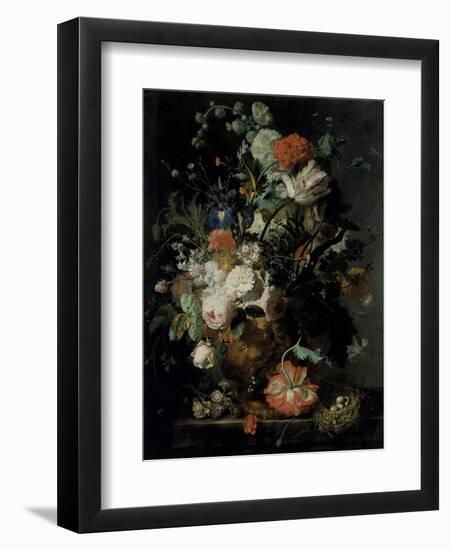 Roses, Flowers, Carnations-Jan van Huysum-Framed Giclee Print