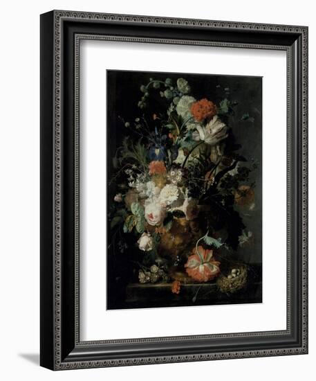 Roses, Flowers, Carnations-Jan van Huysum-Framed Giclee Print