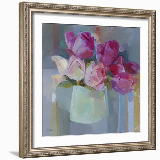Roses for the Table-Sarah Simpson-Framed Giclee Print