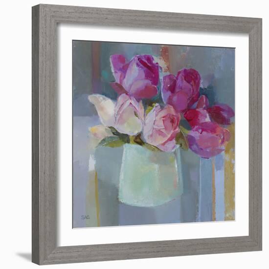 Roses for the Table-Sarah Simpson-Framed Giclee Print