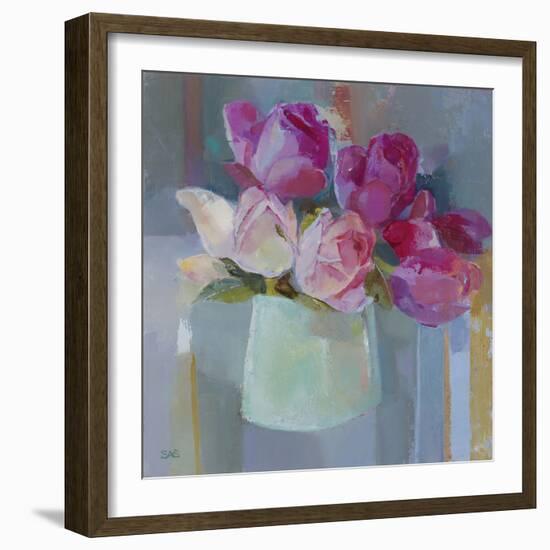 Roses for the Table-Sarah Simpson-Framed Giclee Print