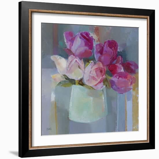 Roses for the Table-Sarah Simpson-Framed Giclee Print