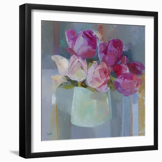 Roses for the Table-Sarah Simpson-Framed Giclee Print