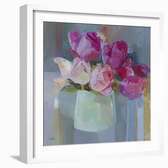 Roses for the Table-Sarah Simpson-Framed Giclee Print