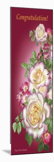 Roses for you-Olga And Alexey Drozdov-Mounted Giclee Print