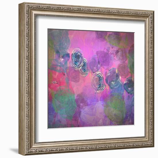 Roses Haze-Claire Westwood-Framed Art Print