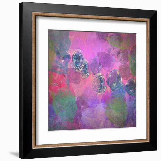 Roses Haze-Claire Westwood-Framed Art Print