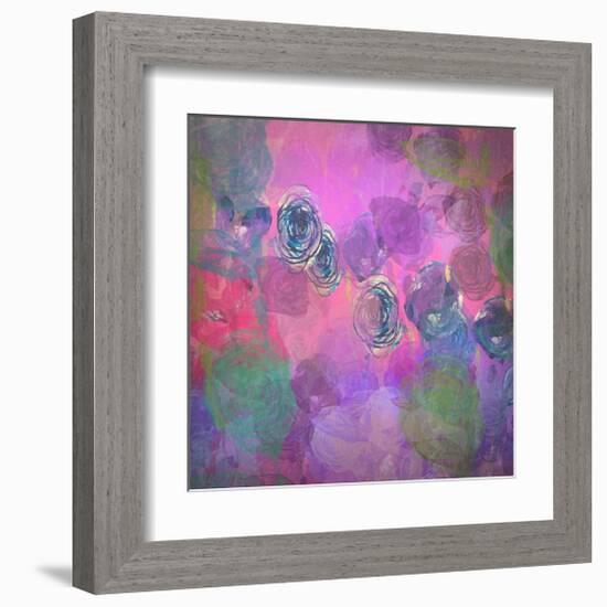 Roses Haze-Claire Westwood-Framed Art Print