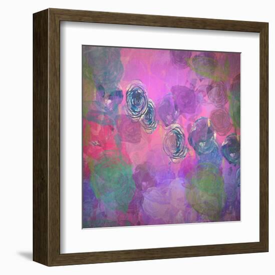 Roses Haze-Claire Westwood-Framed Art Print