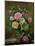 Roses in a Glass Vase-Albert Williams-Mounted Giclee Print