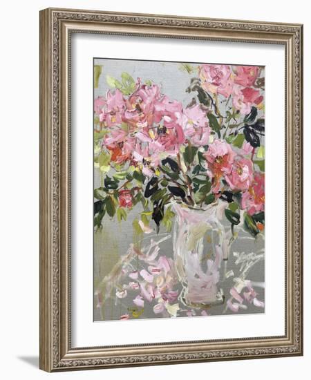 Roses in a Jug-Lilia Orlova Holmes-Framed Giclee Print