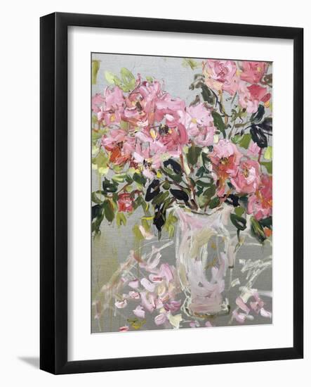 Roses in a Jug-Lilia Orlova Holmes-Framed Giclee Print