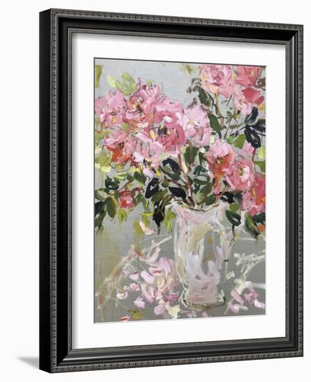 Roses in a Jug-Lilia Orlova Holmes-Framed Giclee Print