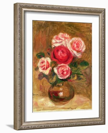 Roses in a Pot-Pierre-Auguste Renoir-Framed Giclee Print