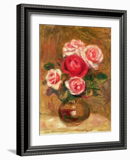 Roses in a Pot-Pierre-Auguste Renoir-Framed Giclee Print