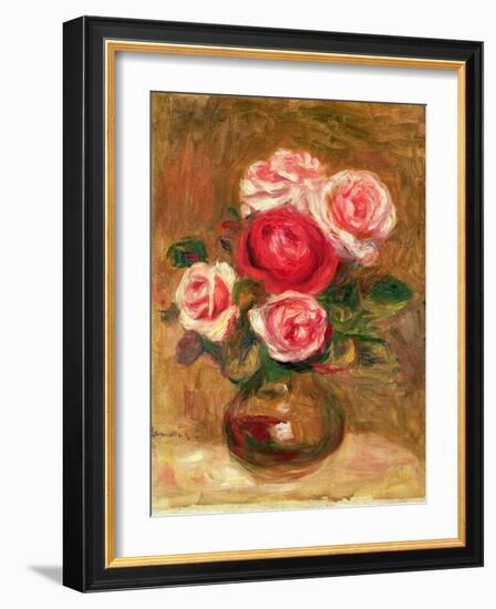 Roses in a Pot-Pierre-Auguste Renoir-Framed Giclee Print