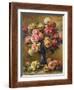 Roses in a Vase, C1910-Pierre-Auguste Renoir-Framed Giclee Print
