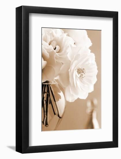 Roses in Sepia-Christine Zalewski-Framed Art Print