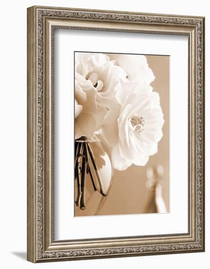 Roses in Sepia-Christine Zalewski-Framed Art Print