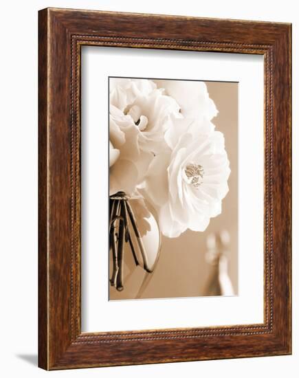 Roses in Sepia-Christine Zalewski-Framed Art Print